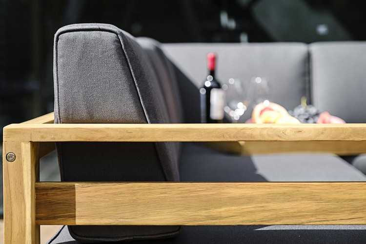 Софа BOOKA средняя из акации Joygarden-5