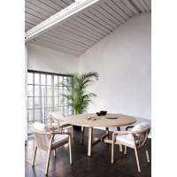 Стол круглый из акации RIMINI 180 см Joygarden Стол круглый из акации RIMINI 180 см Joygarden