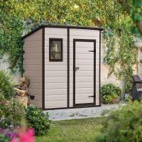 Сарай  Манор Пент 6x4  (размеры 175 x 103 см), бежевый