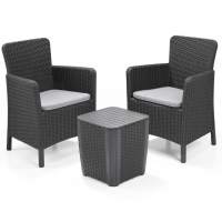 Комплект мебели Трентон балкон (Trenton Balcony graphite) графит