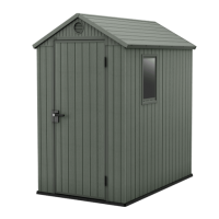 Сарай "Дарвин 4х6" (размеры 118 х 184 см), зеленый