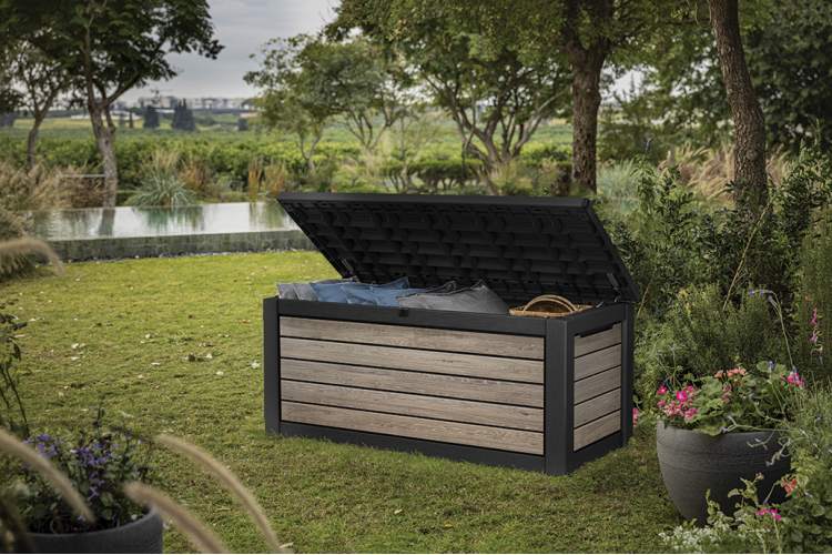 Сундук Деко 630л (Deco deck 630 L Ashwood) светло-коричневый-4