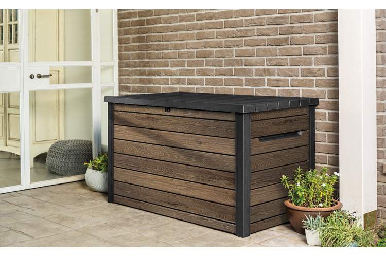 Сундук Деко 870л (Deco deck 870 L Walnut) темно-коричневый-4