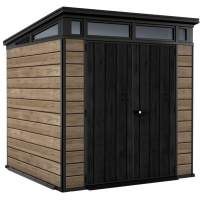 Сарай "Пент 7х7" (светло-коричневый) (размеры 216 х 216 см)