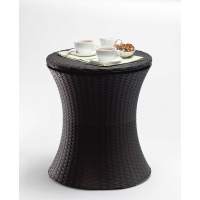 Стол Кул Бар Раттан (Cool bar rattan) графит