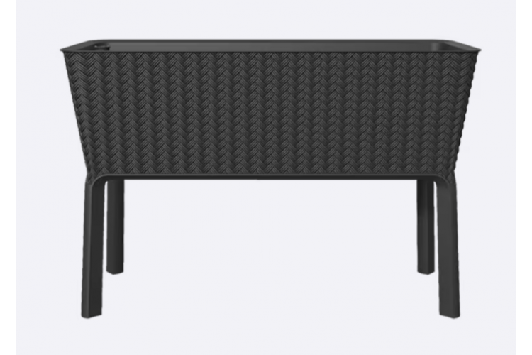 Готовая грядка на ножках Сплендор (Splendor) антрацит-6