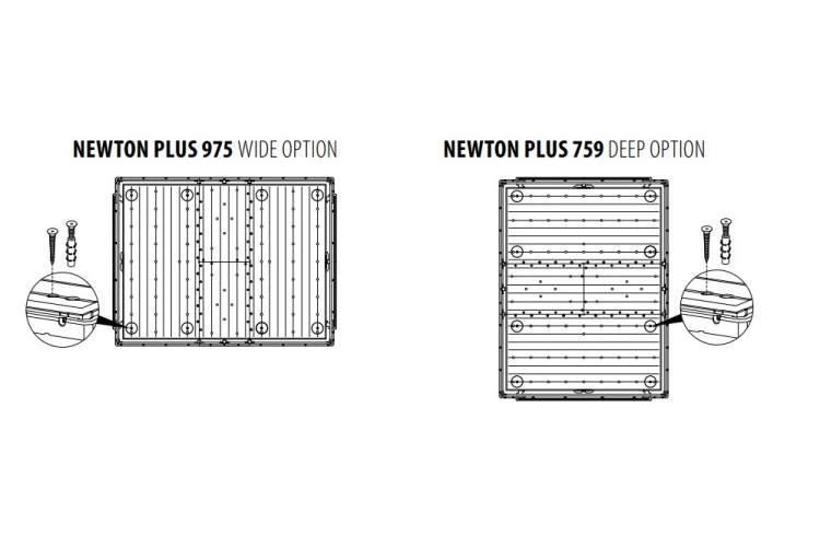 Сарай "Ньютон Плюс 7,5х9" (размеры 210 х 282 или 279 х 216 (wide) см), коричневый (Newton Plus)-10