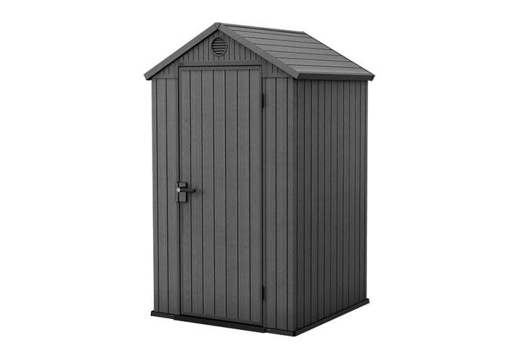 Сарай "Дарвин 4х4" (размеры 118 х 117 см), графит