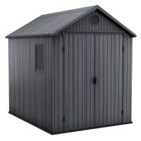 Сарай "Дарвин 6х8" (размеры 183 х 244 см), серый