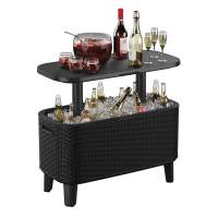Стол Беви Бар (Bevy Bar Large Cool Bar), графит
