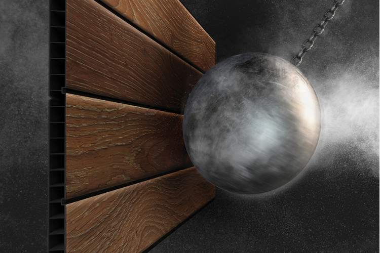 Сарай "Пент 7х7" (темно-коричневый) (размеры 216 х 216 см)-4