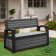 Скамья - сундук Хадсон (Hudson storage bench) 227 л. графит