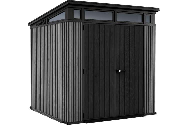 Сарай "Пент 7х7" (серый) (размеры 216 х 216 см)