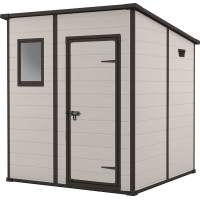 Сарай "Манор Пентхаус 6x6" (размеры 175 x 175 см), бежевый