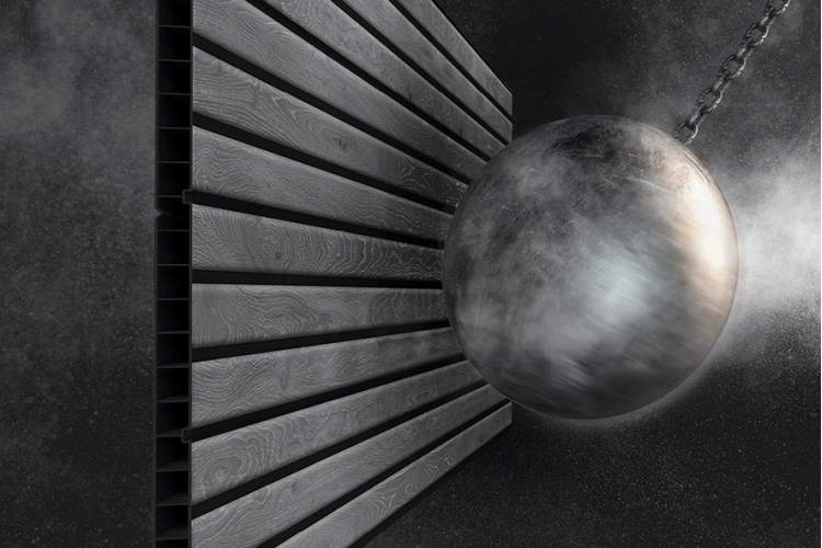 Сарай "Пент 7х7" (серый) (размеры 216 х 216 см)-2