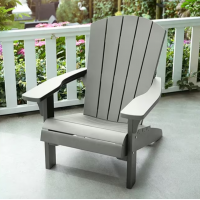 Кресло Трой Адирондак (Troy Adirondack) (светло-серый)