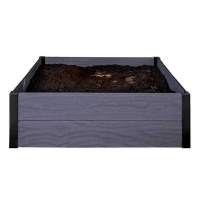 Кашпо-Грядка для растений Maple Square (графит)