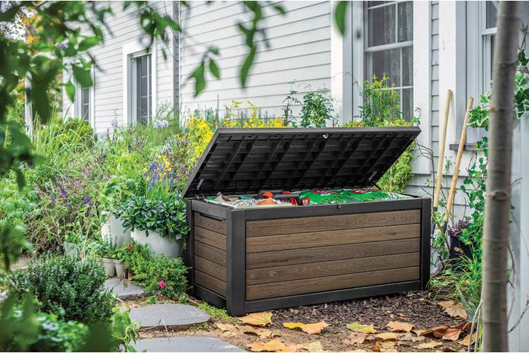 Сундук Деко 630л (Deco deck 630 L Walnut) темно-коричневый-9