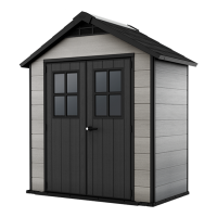 Сарай OAKLAND / Окланд 754 размеры 210 х 114 см, keter