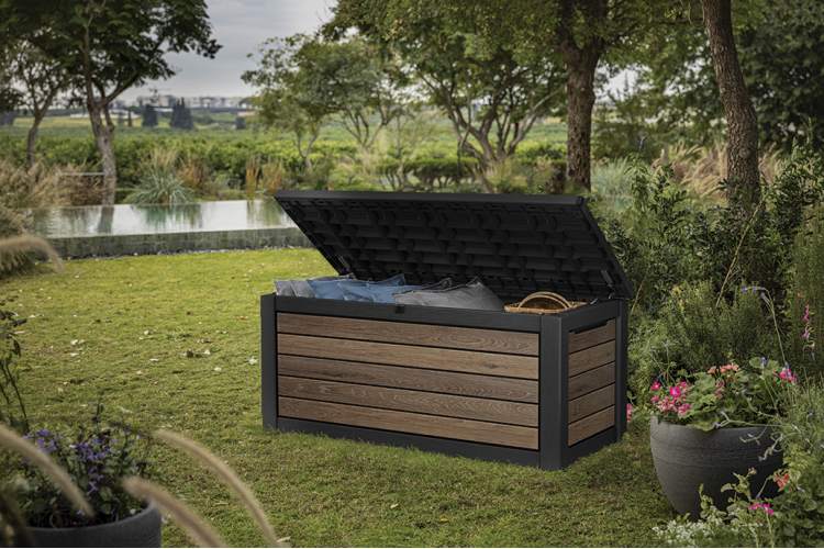 Сундук Деко 630л (Deco deck 630 L Walnut) темно-коричневый-5