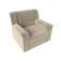 Кресло Карелия Микровельвет Бежевый