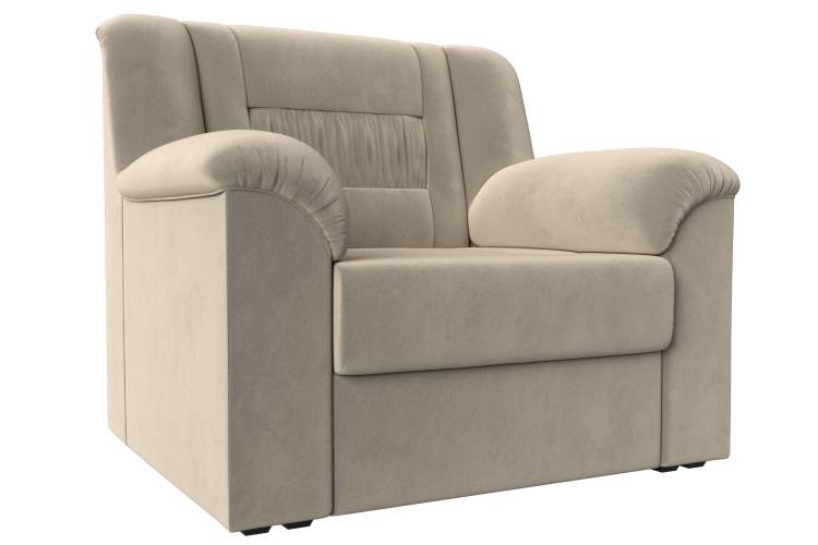 Кресло Карелия Микровельвет Бежевый