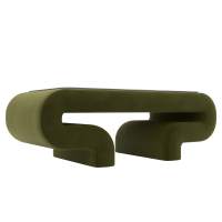 Стол Волна Микровельвет Зеленый