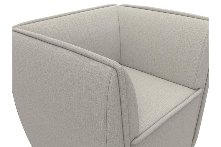 Кресло Бергамо Рогожка Амур 02 бежевый-3