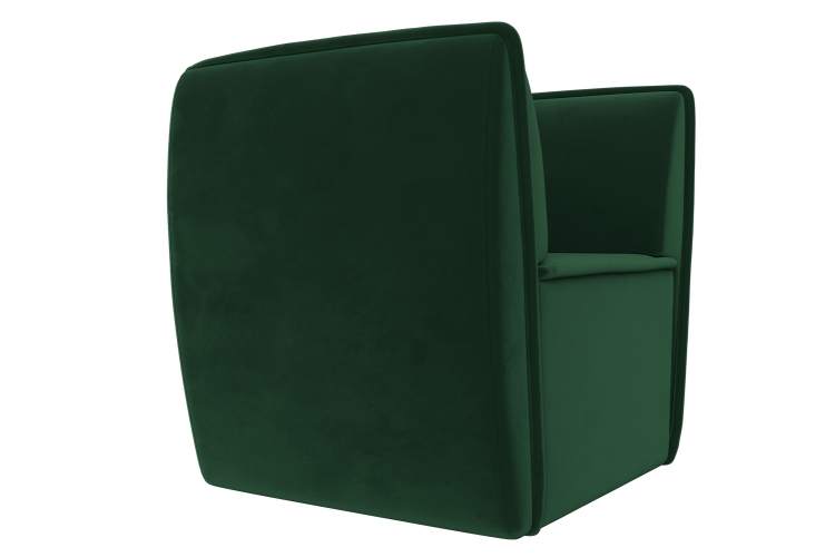 Кресло Бергамо Велюр SEVEN 626 зеленый-2