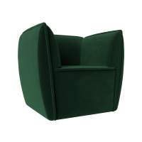 Кресло Бергамо Велюр SEVEN 626 зеленый