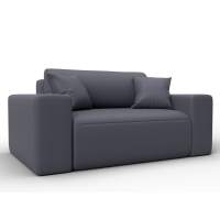 Кресло Лига-036 НПБ Экокожа GRIFON 15 серый