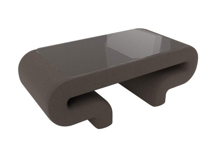 Стол Волна Рогожка Амур 05 коричневый-4