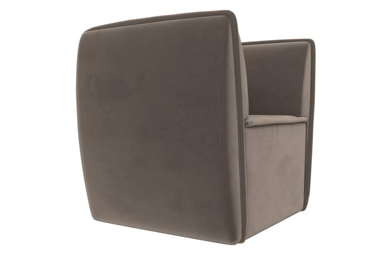 Кресло Бергамо Велюр SEVEN 727 коричневый-2