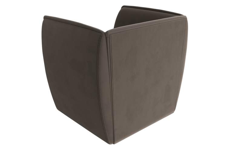 Кресло Бергамо Велюр SEVEN 727 коричневый-5