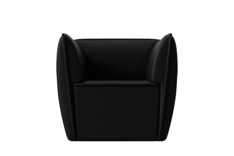 Кресло Бергамо Экокожа Черный-1