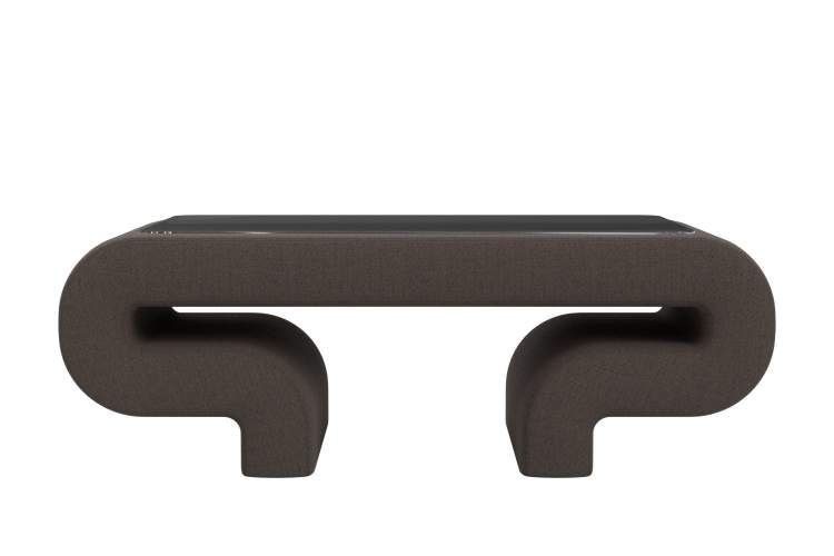 Стол Волна Рогожка Амур 05 коричневый-1