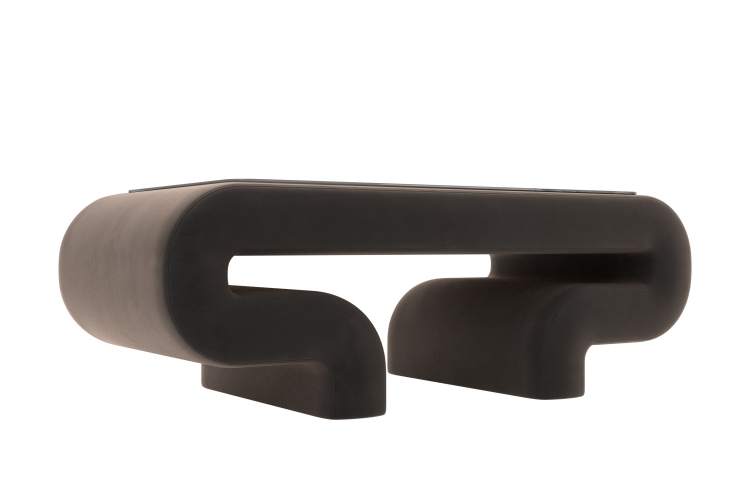 Стол Волна Велюр SEVEN 727 коричневый