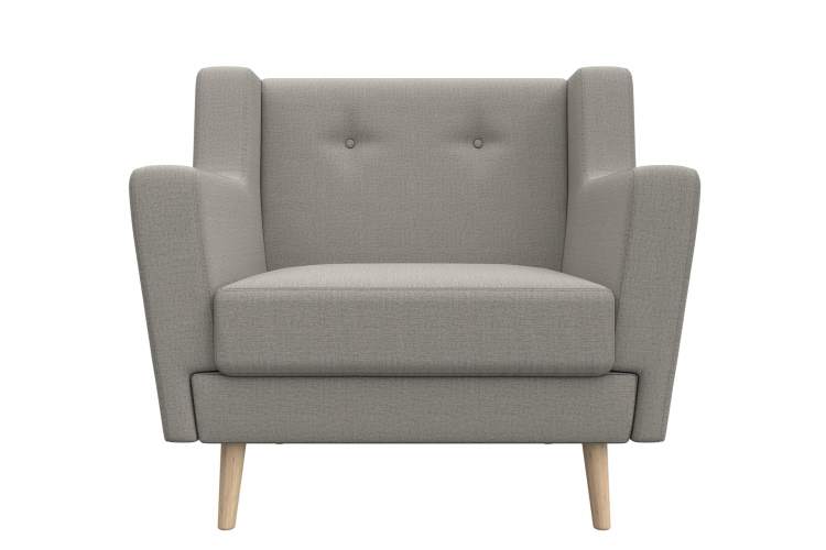 Кресло Брайтон Рогожка Амур 02 бежевый-1