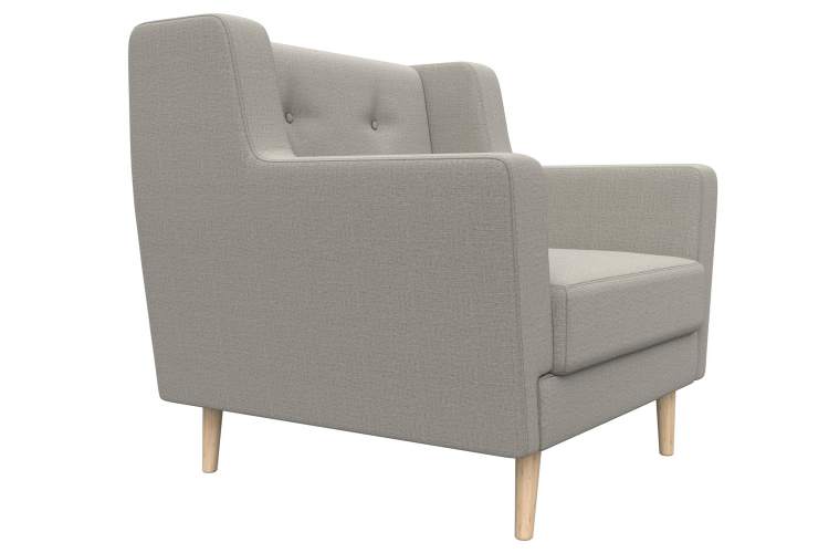 Кресло Брайтон Рогожка Амур 02 бежевый-2