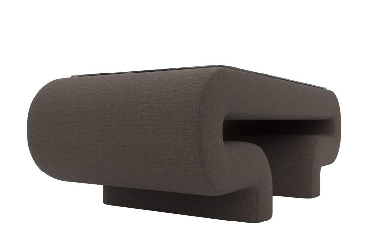 Стол Волна Рогожка Амур 05 коричневый-3