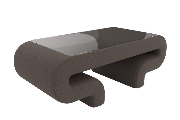 Стол Волна Рогожка Амур 05 коричневый-2