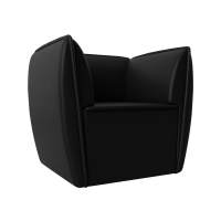 Кресло Бергамо Экокожа Черный