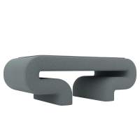 Стол Волна Рогожка Амур 07 серый