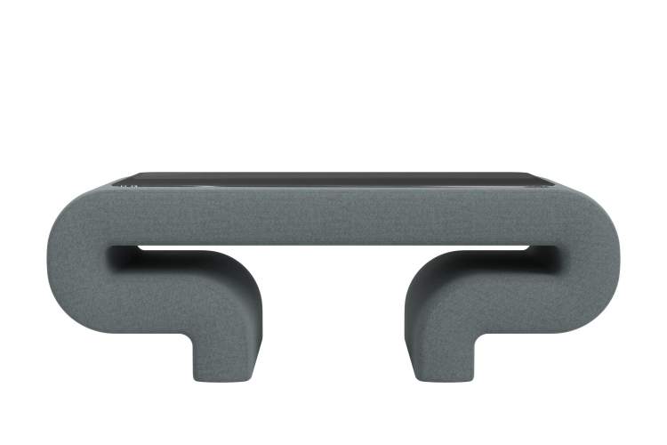 Стол Волна Рогожка Амур 07 серый-1