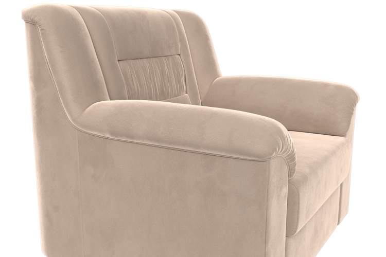Кресло Карелия Велюр SEVEN 729 бежевый-3