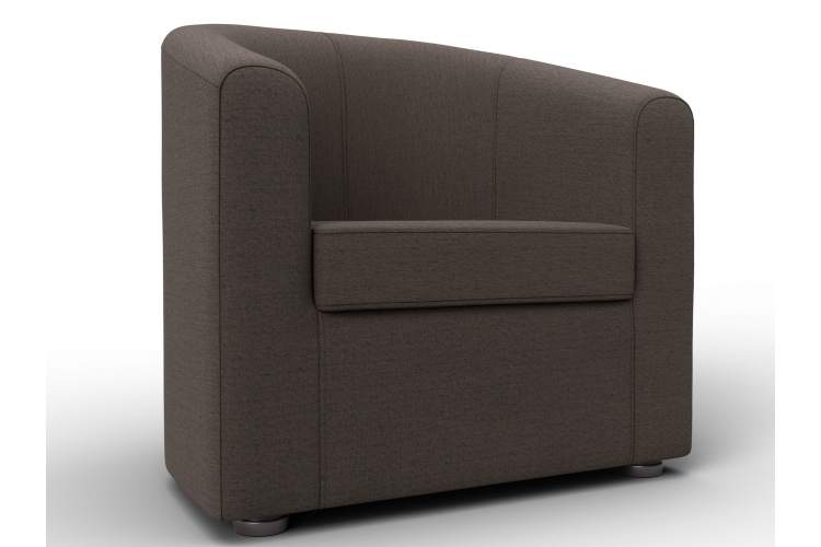 Кресло Норден Рогожка Амур 05 коричневый-1