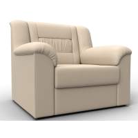 Кресло Карелия Экокожа Бежевый