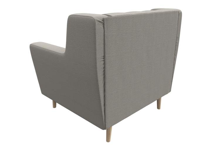 Кресло Брайтон Люкс Рогожка Амур 02 бежевый-5