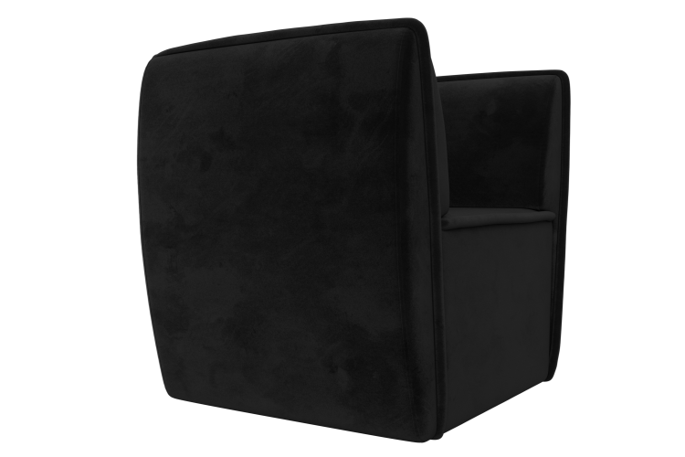 Кресло Бергамо Велюр SEVEN 35 черный-2