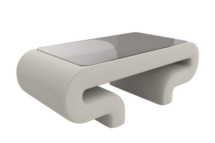 Стол Волна Рогожка Амур 02 бежевый-2